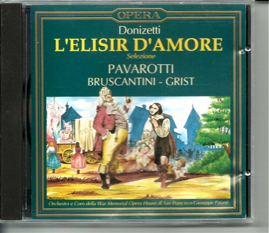 Cover for Donizetti · DONIZETTI-LïELISIR DïAMORE (CD)