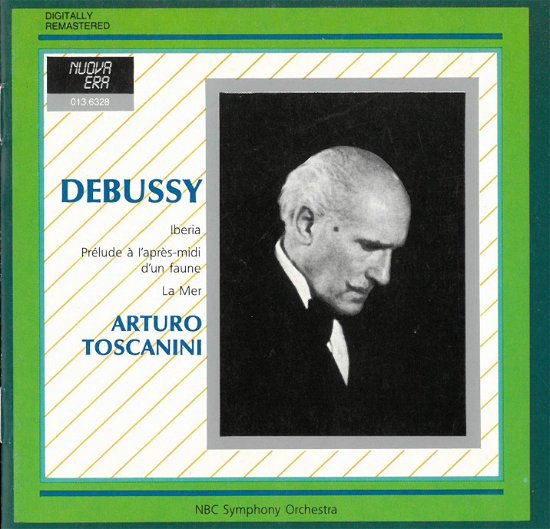 Cover for Debussy Claude  · Toscanini Conducts Debussy (CD)