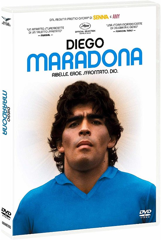 Cover for Diego Maradona (Dvd+booklet+se · Diego Maradona (Dvd+Booklet+Segnalibro) (DVD) (2019)
