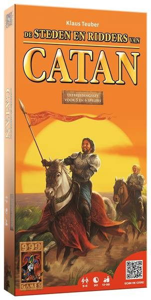 Cover for 999Games · De Kolonisten van Catan Steden &amp; Ridders 5/6 spelers (Toys)