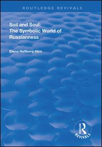 Cover for Elena Hellberg-Hirn · Soil and Soul: The Symbolic World of Russianness - Routledge Revivals (Paperback Book) (2020)