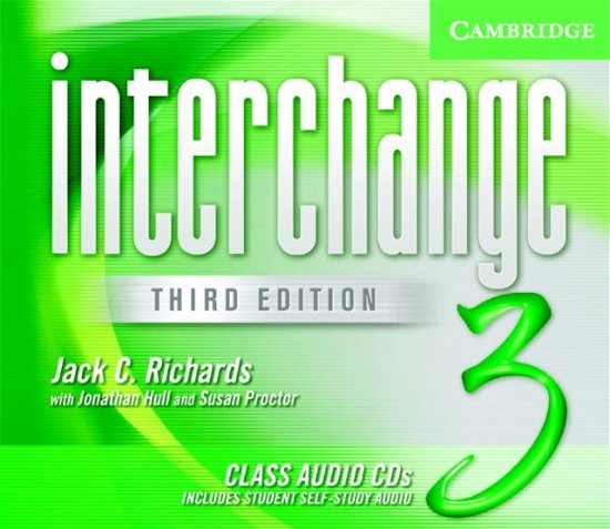 Cover for Jack C. Richards · Interchange Class Audio CDs 3 (Audiobook (CD)) [3 Rev edition] (2005)