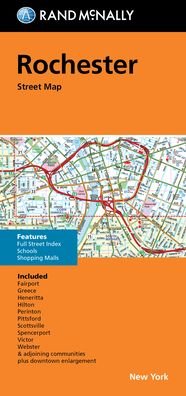 Cover for Rand McNally · Rand McNally Folded Map: Rochester New York Street Map (Landkart) (2021)
