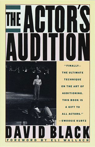 Cover for David Black · The Actor's Audition (Pocketbok) (1990)