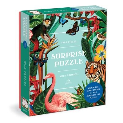 Wild Tropics 1000 Piece Surprise Puzzle - Galison  Raxenne Man - Board game - Galison - 9780735373280 - July 1, 2022
