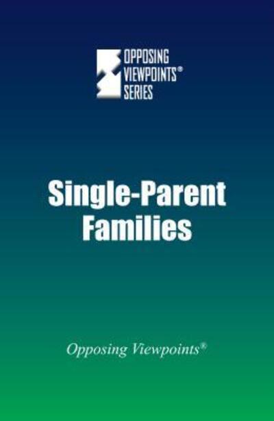 Cover for Margaret Haerens · Single-parent families (Book) (2016)