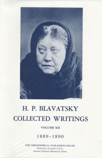 Cover for H. P. Blavatsky · H.p. Blavatsky Collected Writings, Volume Xii 1889-1890 (Hardcover Book) (1966)