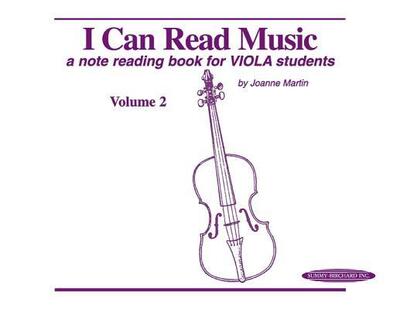 Cover for I can read music 2 viola (Bok) (1997)