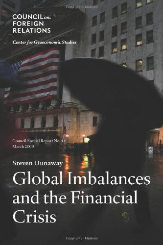 Cover for Steven Dunaway · Global Imbalances and the Financial Crisis (Paperback Book) (2009)