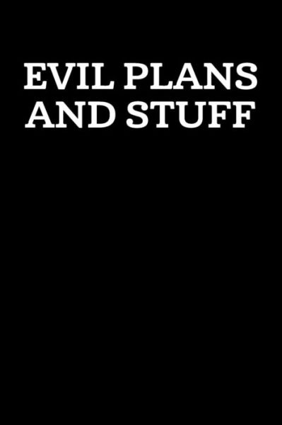 Cover for Humor at Work · Evil Plans And Stuff (Paperback Book) (2019)