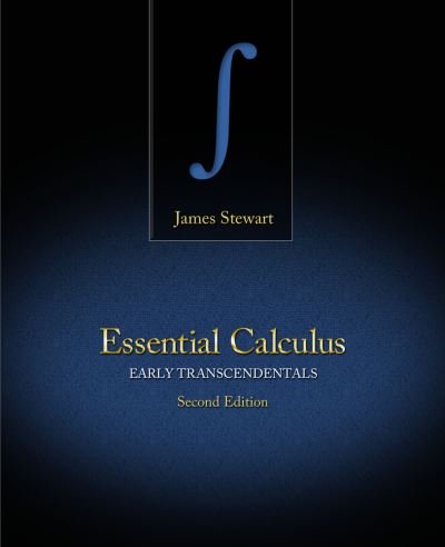 Cover for Stewart, James (McMaster University and University of Toronto) · Essential Calculus: Early Transcendentals (Hardcover Book) (2012)