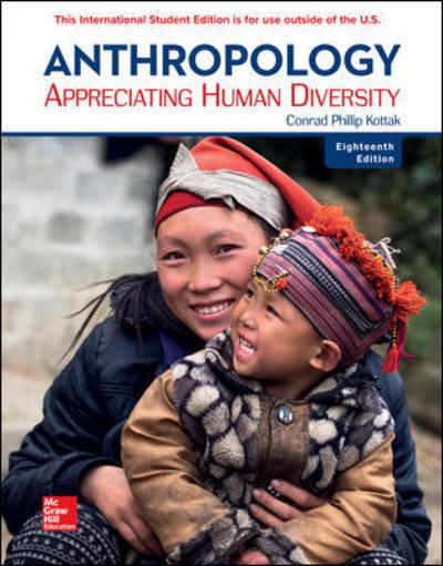 Cover for Conrad Kottak · ISE Anthropology: Appreciating Human Diversity (Paperback Book) (2018)