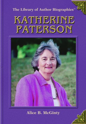 Cover for Alice B. Mcginty · Katherine Paterson (The Library of Author Biographies) (Inbunden Bok) (2004)