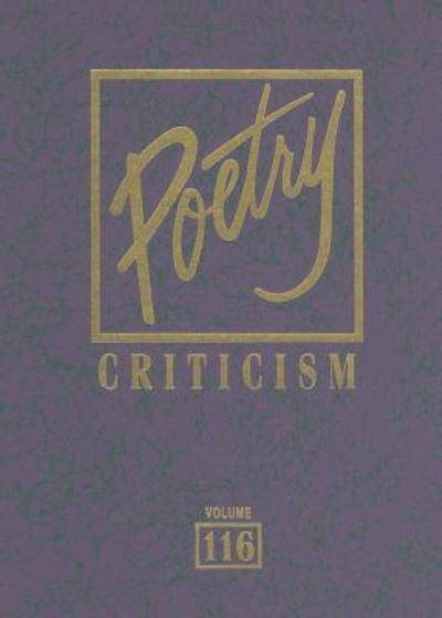 Cover for Michelle Lee · Poetry Criticism (Hardcover Book) (2011)