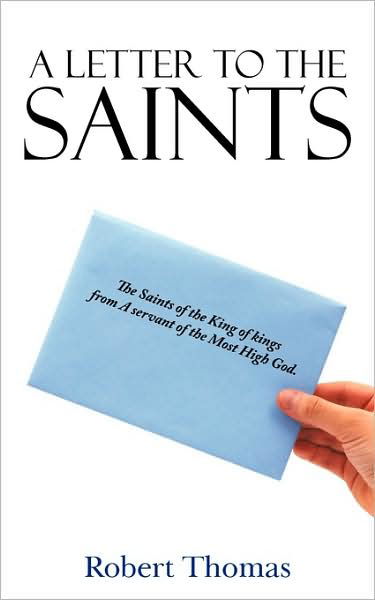 Cover for Robert Thomas · A Letter to the Saints (Taschenbuch) (2009)