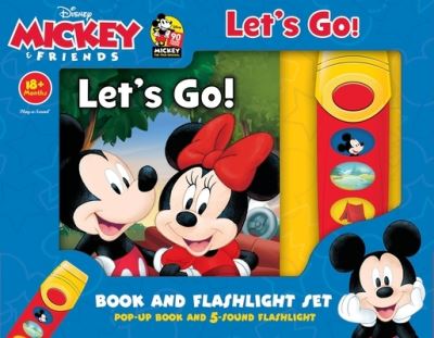 Mickey mouse 90th Little Flashlight Box - P I Kids - Książki - Phoenix International Publications, Inco - 9781503740280 - 15 października 2018