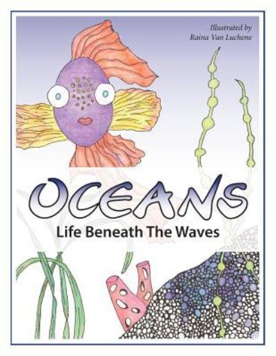 Cover for Raina Van Luchene · Oceans Coloring Book (Paperback Book) (2016)