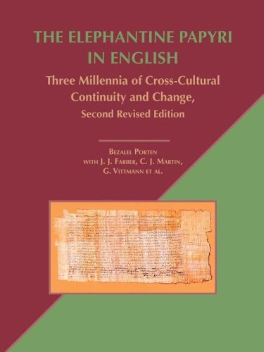 Cover for Bezalel Porten · The Elephantine Papyri in English: Three Millennia of Cross-Cultural Continuity and Change, Second Revised Edition (Pocketbok) [Revised edition] (2011)