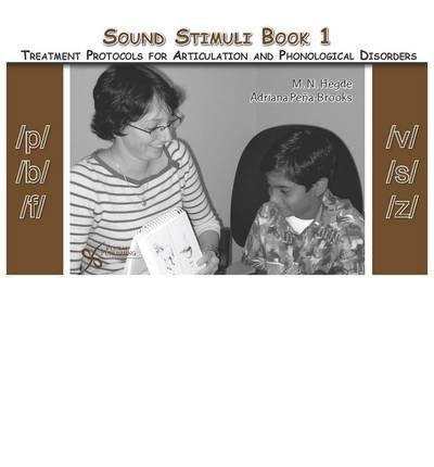Cover for M. N. Hegde · Sound Stimuli: For Assessment and Treatment Protocols for Articulation and Phonological Disorders (For /p/ /b/ /f/ /v/ /s/ /z/) (Spiral Book) (2007)