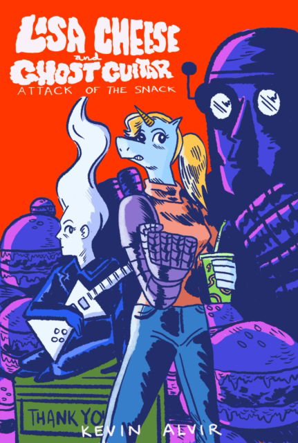 Cover for Kevin Alvir · Lisa Cheese and Ghost Guitar (Book 1): Attack Of The Snack (Paperback Book) (2023)