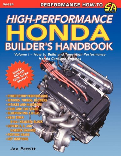 High-performance Honda Builder's Handbook - Joe Pettitt - Książki - CarTech, Inc. - 9781613250280 - 4 marca 1997