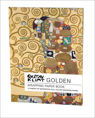 Cover for Teneues Stationery · Golden, Gustav Klimt Wrapping Paper Book - Wrapping Paper Books (Print) (2023)