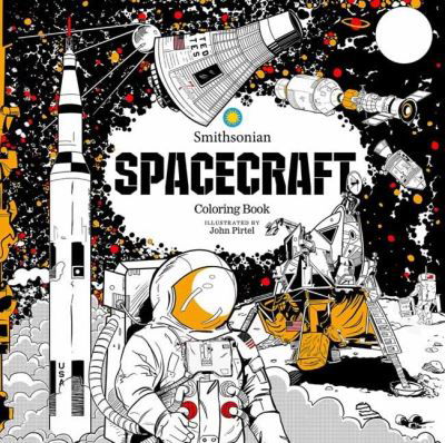 Cover for Smithsonian Institution · Spacecraft: A Smithsonian Coloring Book (Taschenbuch) (2021)