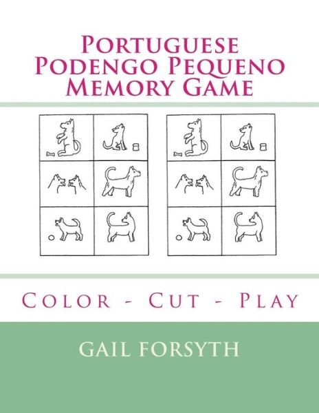 Cover for Gail Forsyth · Portuguese Podengo Pequeno Memory Game (Pocketbok) (2018)