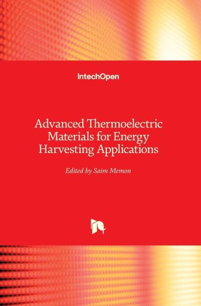 Cover for Saim Memon · Advanced Thermoelectric Materials for Energy Harvesting Applications (Innbunden bok) (2019)