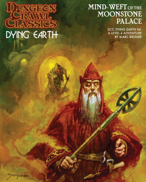 Cover for Marc Bruner · Dungeon Crawl Classics Dying Earth #4: Mind Weft of the Moonstone Palace - DCC DYING EARTH (Paperback Book) (2024)