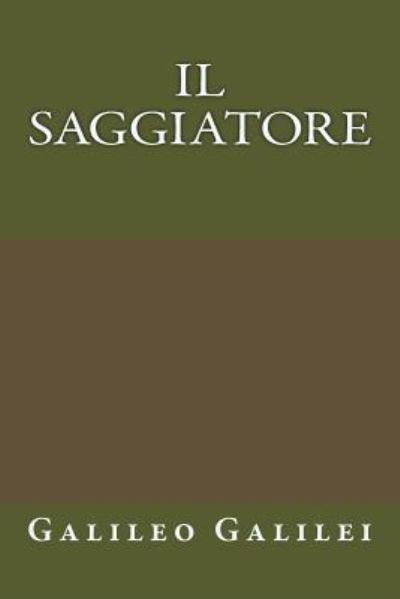 Cover for Galileo Galilei · Il Saggiatore (Paperback Book) (2017)