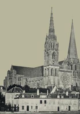 Cover for Berthaud-m · Carnet Blanc Cathedrale De Chartres (Paperback Book) (2016)