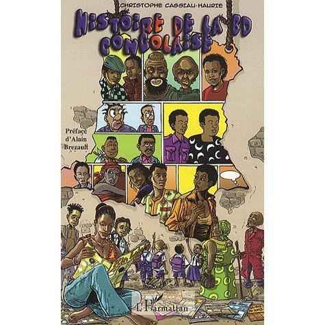 Cover for Christophe Cassiau-Haurie · Histoire de la BD congolaise (Paperback Book) (2021)