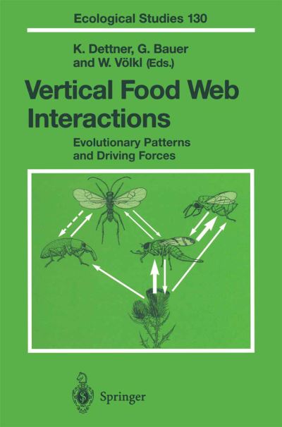 Cover for Konrad Dettner · Vertical Food Web Interactions: Evolutionary Patterns and Driving Forces - Ecological Studies (Paperback Book) [Softcover reprint of the original 1st ed. 1997 edition] (2011)