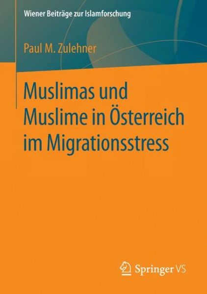 Cover for Zulehner · Muslimas und Muslime in Österr (Book) (2015)