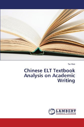 Cover for Su Hao · Chinese Elt Textbook Analysis on Academic Writing (Pocketbok) (2013)
