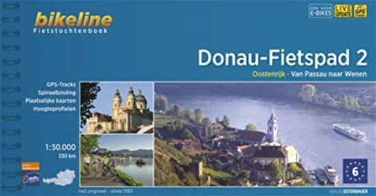 Donau Fietspad 2 Oostenrijk Van Passau naar Wenen - Radtourenbucher (Spiralbok) (2023)