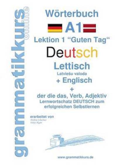 Cover for Akom · Wörterbuch Deutsch - Lettisch - En (Book) (2015)