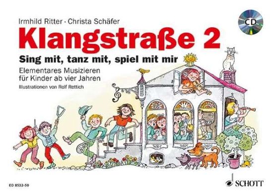 Cover for Schäfer · Klangstraße,Kinderh.2,m.CD (Bok)