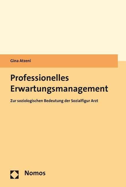 Cover for Atzeni · Professionelles Erwartungsmanage (Book) (2016)
