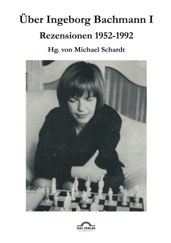 Cover for Michael M Schardt · UEber Ingeborg Bachmann 1: Rezensionen 1952-1992 (Taschenbuch) [German, 2. Auflage. edition] (2011)