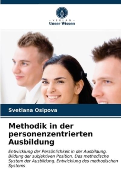 Cover for Svetlana Osipova · Methodik in der personenzentrierten Ausbildung (Paperback Book) (2021)