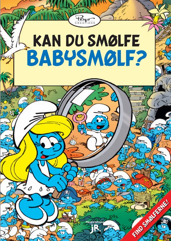 Cover for Peyo · Kan du smølfe babysmølf? (Hardcover Book) [1º edição] (2011)