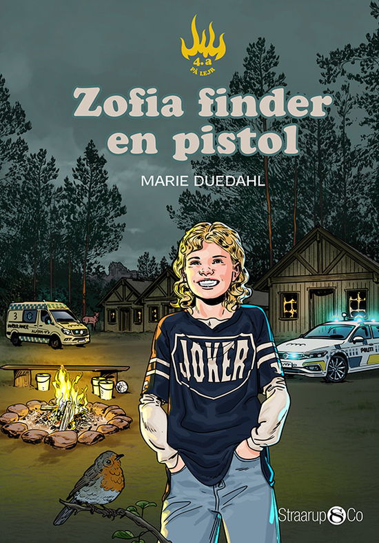 Cover for Marie Duedahl · 4.a på lejr: Zofia finder en pistol (Hardcover Book) [1st edition] (2025)