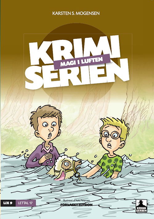 Cover for Karsten S. Mogensen · Krimi serien 7: Magi i luften (Sewn Spine Book) [1º edição] (2011)