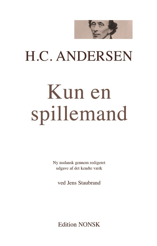 Cover for H.C. Andersen · Kun en spillemand (Taschenbuch) (2021)