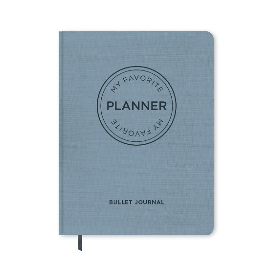 Cover for Forlaget Aronsen · MY FAVORITE PLANNER by ARONSEN: MY FAVORITE PLANNER Bullet Journal / Blågrå (Hardcover Book) [1e uitgave] (2022)