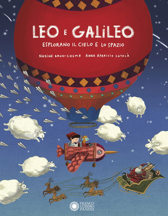 Cover for Nadine Brun-Cosme · Leo E Galileo Esplorano Il Cielo E Lo Spazio. Ediz. Illustrata (Book)