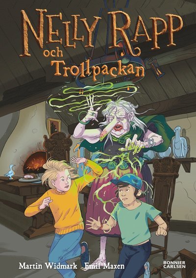 Cover for Martin Widmark · Nelly Rapp - monsteragent: Nelly Rapp och trollpackan (Innbunden bok) (2021)