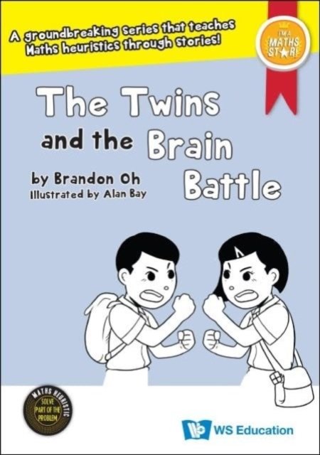 Cover for Oh, Brandon (-) · Twins And The Brain Battle, The - I'm A Maths Star! (Pocketbok) (2024)